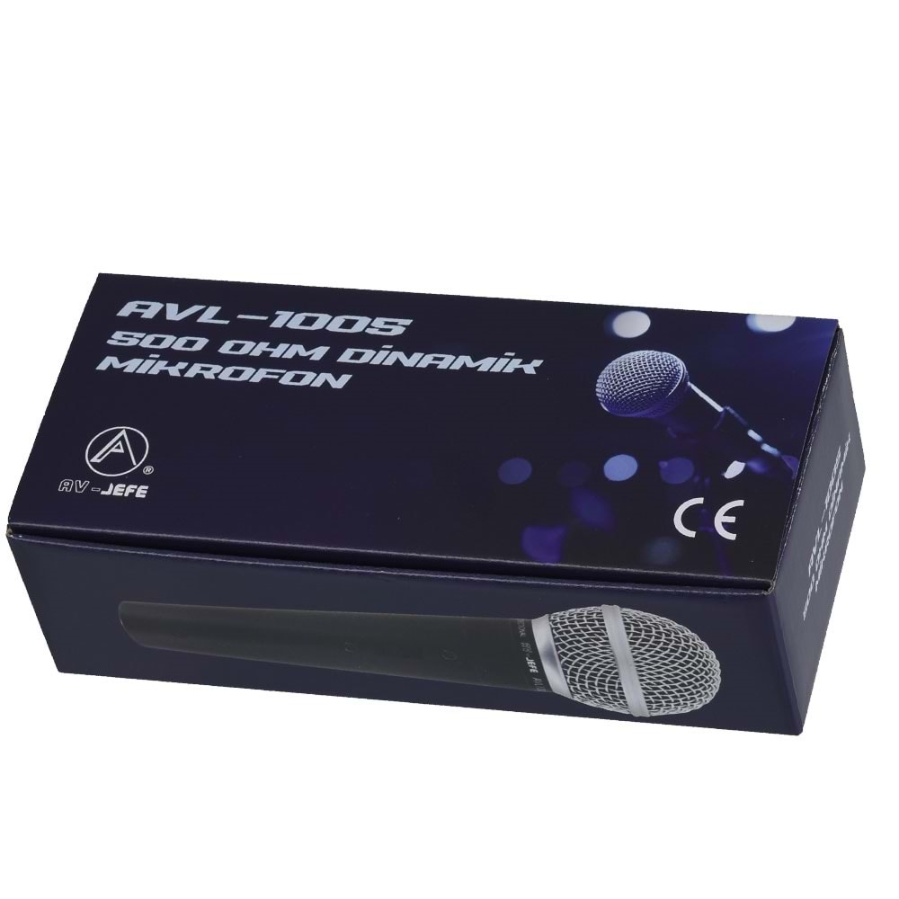 AV-JEFE Kablolu Dinamik El Mikrofonu AVL-1005