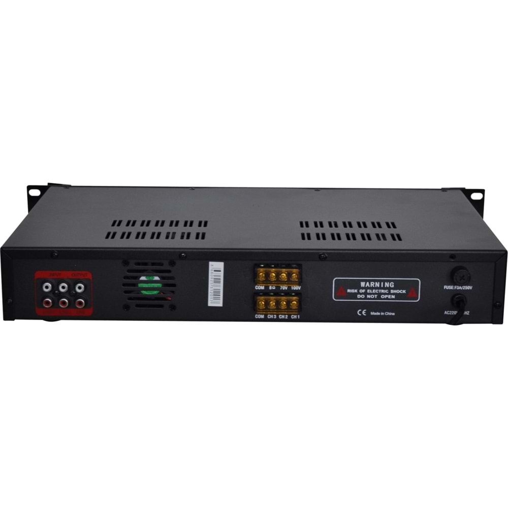 MITO 300W 100V 3 Bölgeli Usb-Sd-Bt Amfi AZ-3300
