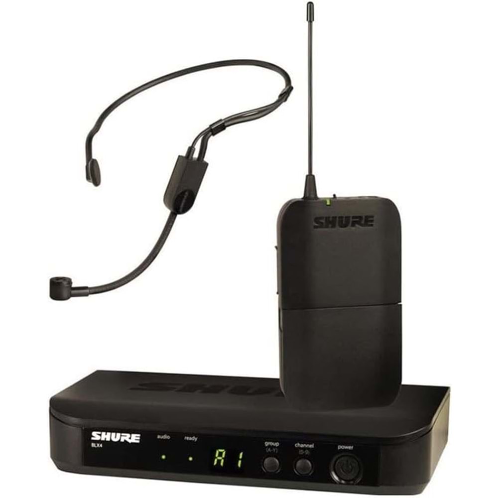 SHURE Kablosuz Headset Mikrofon Sistemi BLX14E-P31-H8E