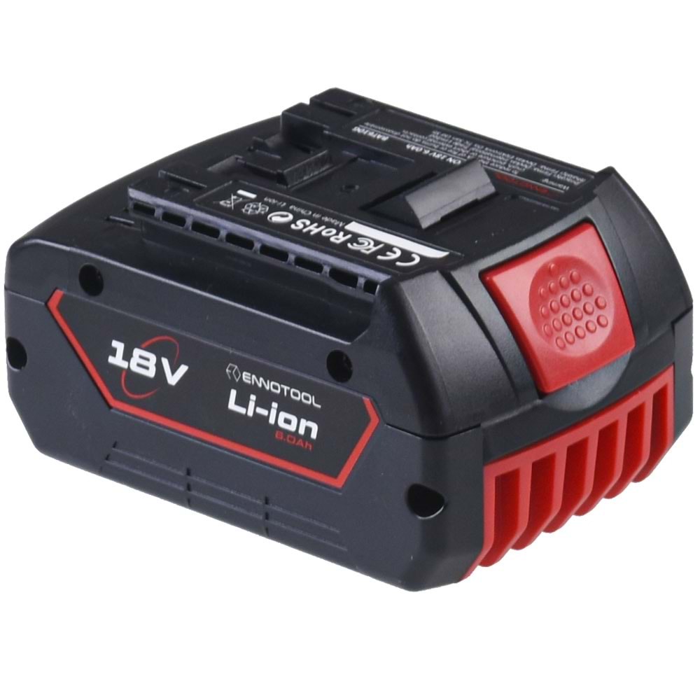 ENNOTOOL 18V 6 Ah Bosch Bat610 Matkap Bataryası A60218006 BOSCH-BAT610