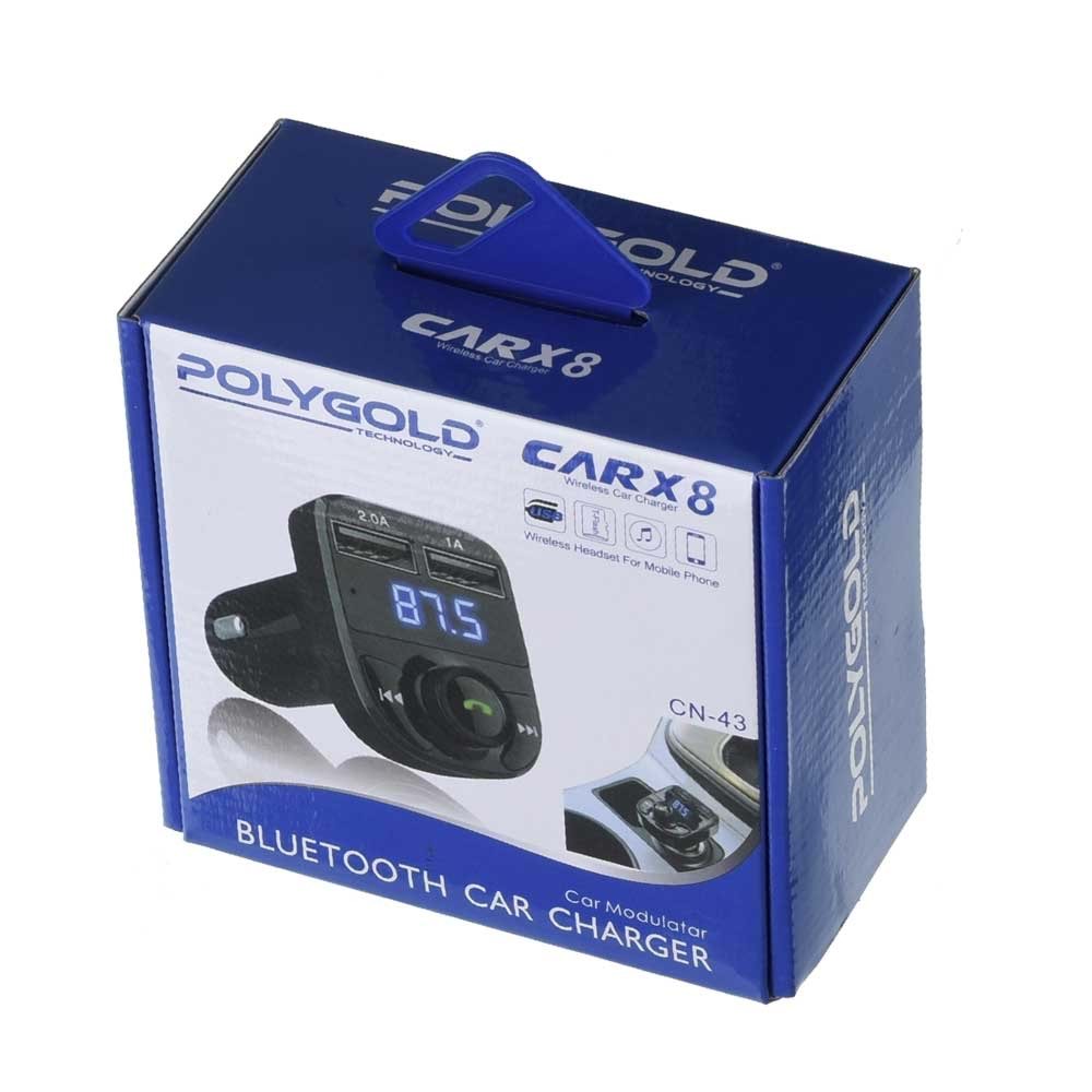 POLYGOLD Car X-8 Fm Transmitter CN-43
