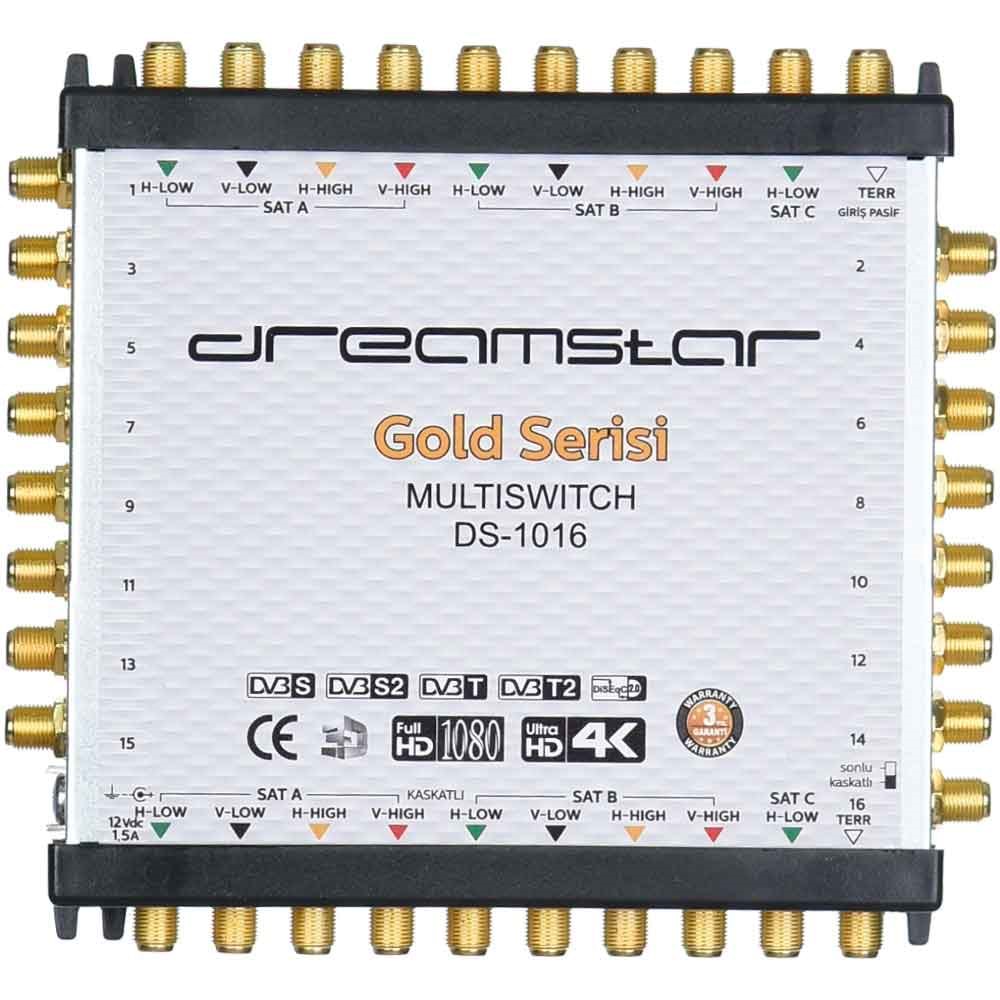 DREAMSTAR 10-16 Multiswich (Santral) DS-1016