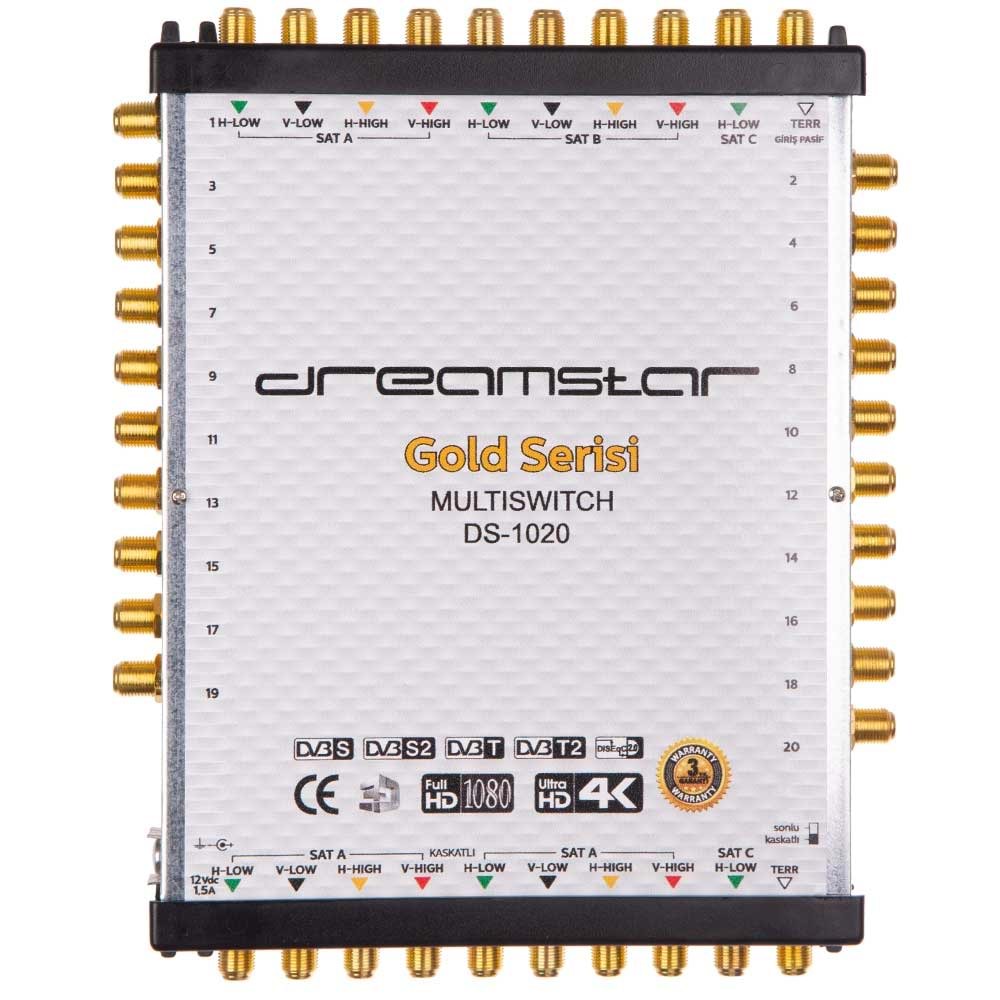DREAMSTAR 10-20 Multiswich (Santral) DS-1020