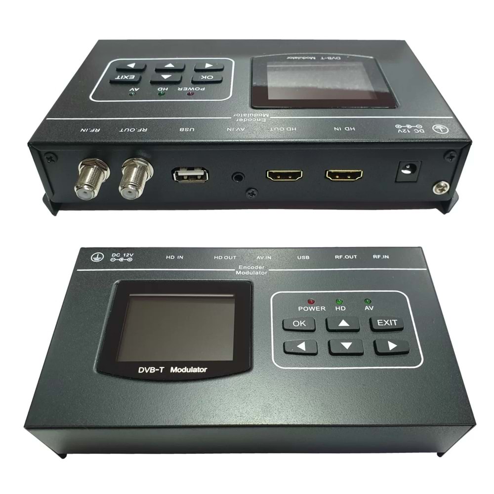 DİVİSAT Hdmı Dvb - T Encoder Tek Knal Modülatör DT-300