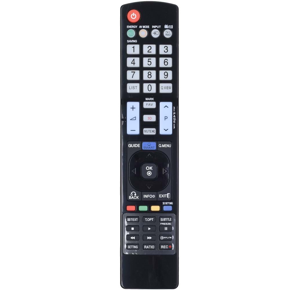 ECONEX Lg Guide Smart Qmenu Tuşlu Led Tv Kumanda EX-502