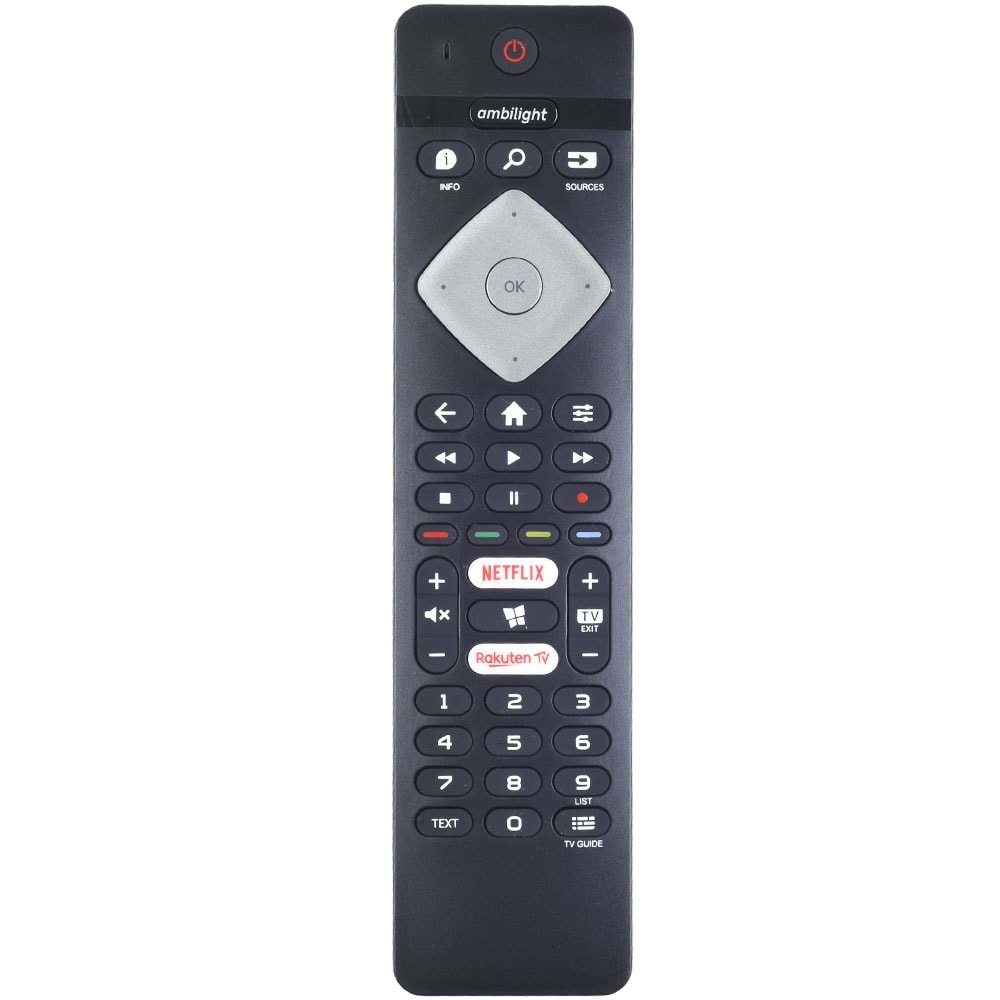 ECONEX Philips Ambılıght Netflix Rakuten Tuşlu Led Tv Kumanda EC-603