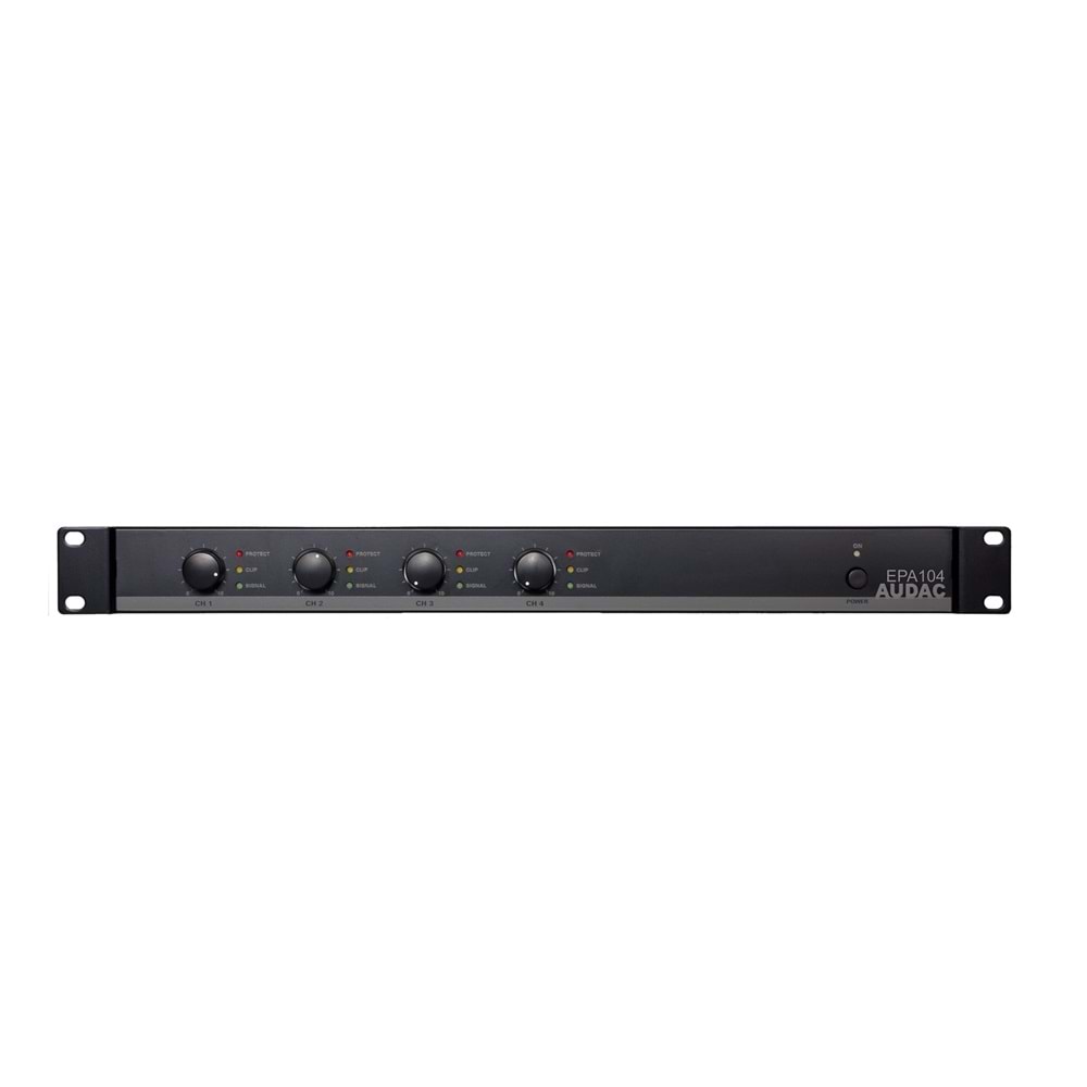 AUDAC 4x100W 4 Kanal Class-D Power Amfi EPA-104