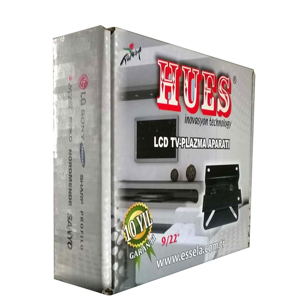 HUES 22'' Lcd Tv Sabit Duvar Askı Aparatı ES-22 S