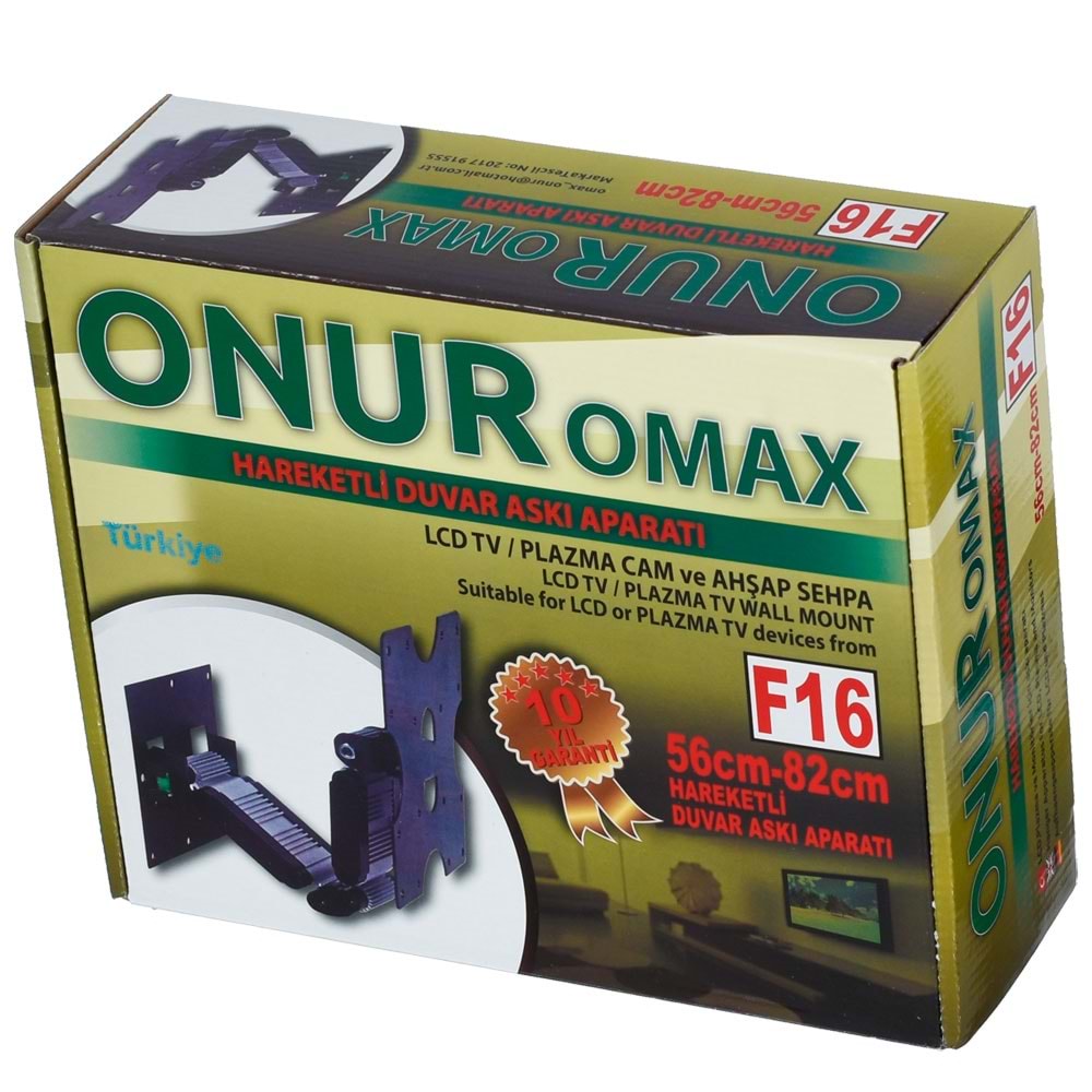 ONUR 22-32'' Lcd Tv Hareketli Duvar Askı Aparatı F-16