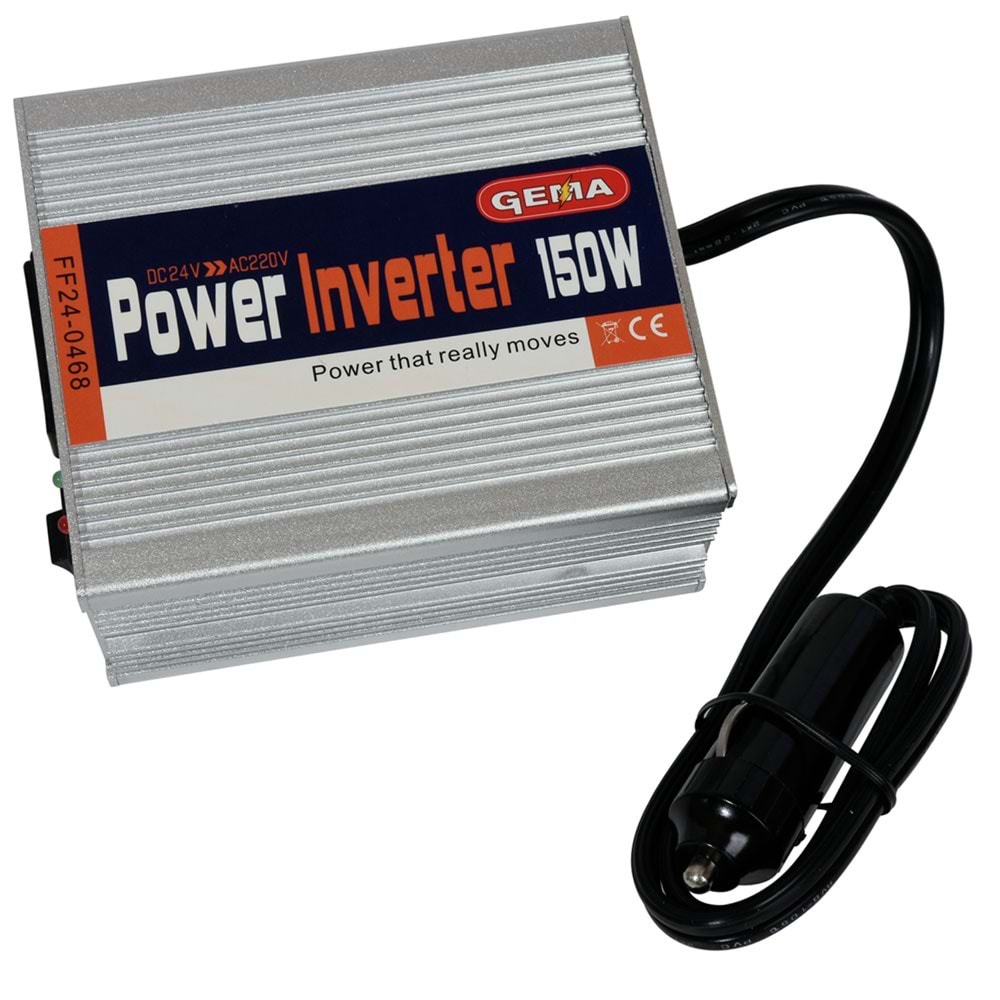 GEMA 24V 150W Modifiye Sinüs İnvertör FF-24-0468