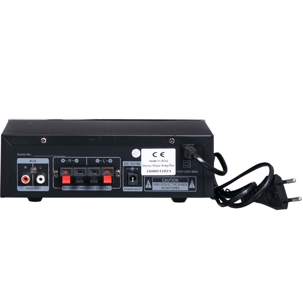 IFOX Usb Li 80W Stereo Amfi FX-80