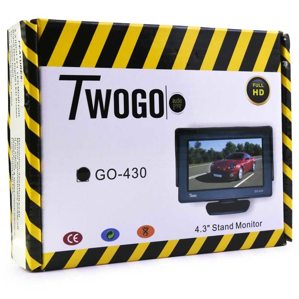 TWOGO 4,3'' Lcd Monitör GO-430