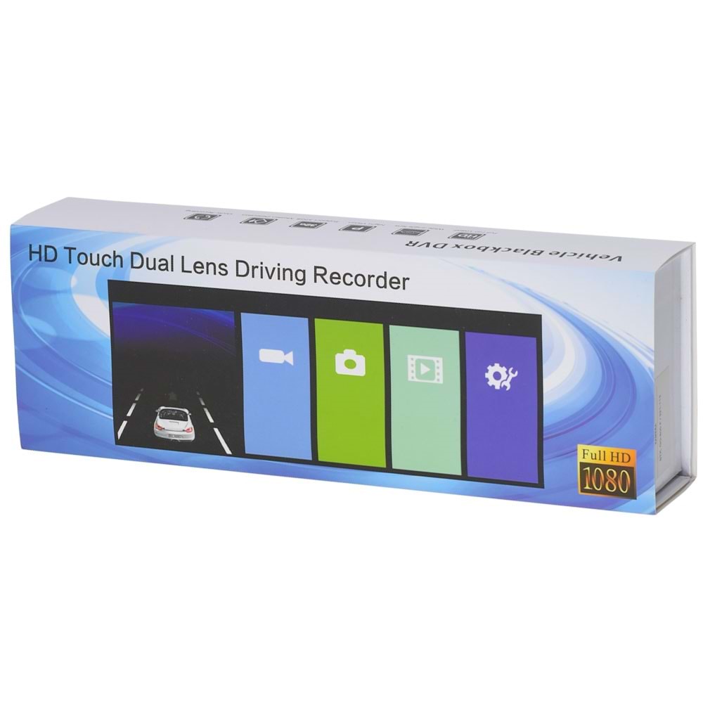 TWOGO 7'' Ekranlı Aynalık Dvr Kamera GO-800 F