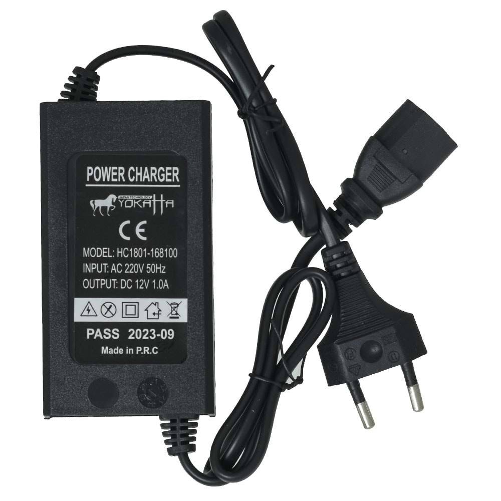 Yokaha 12V 1A Smps İlaç Tulumbası Adaptörü HC-1801-168100