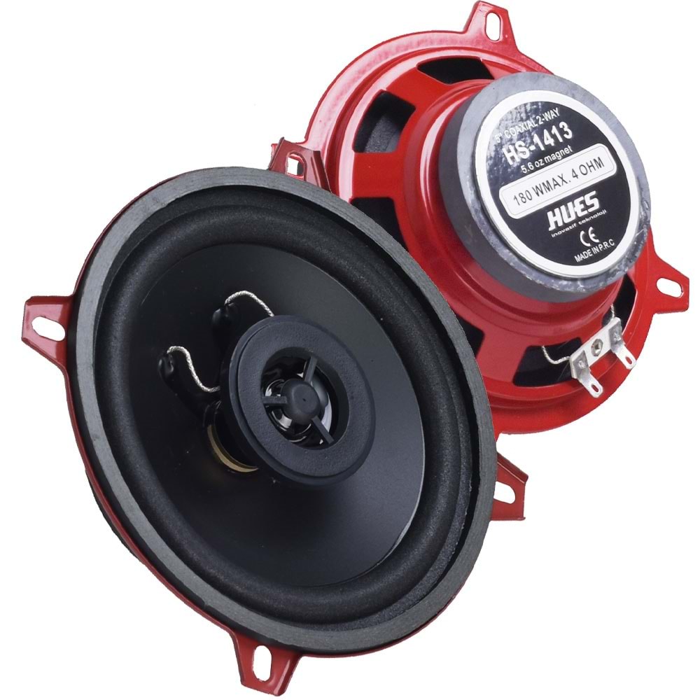 HUES 13 Cm 180W Oto Hoparlör HS-1413