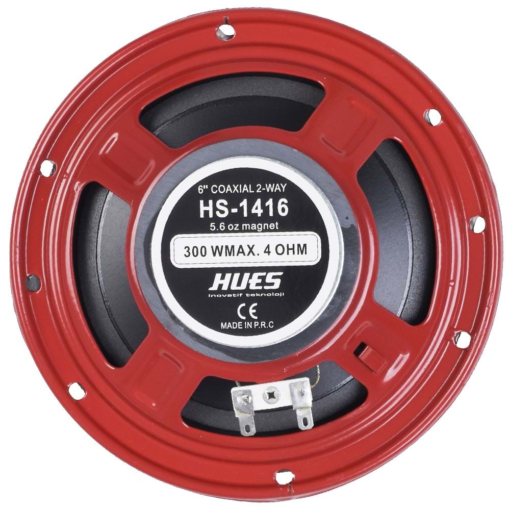 HUES 16 Cm 300W Oto Hoparlör HS-1416