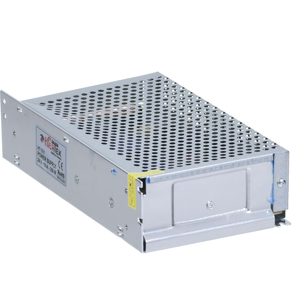 HIGHTEK 24V 10A Smps Metal Kasa Adaptör HT-1211