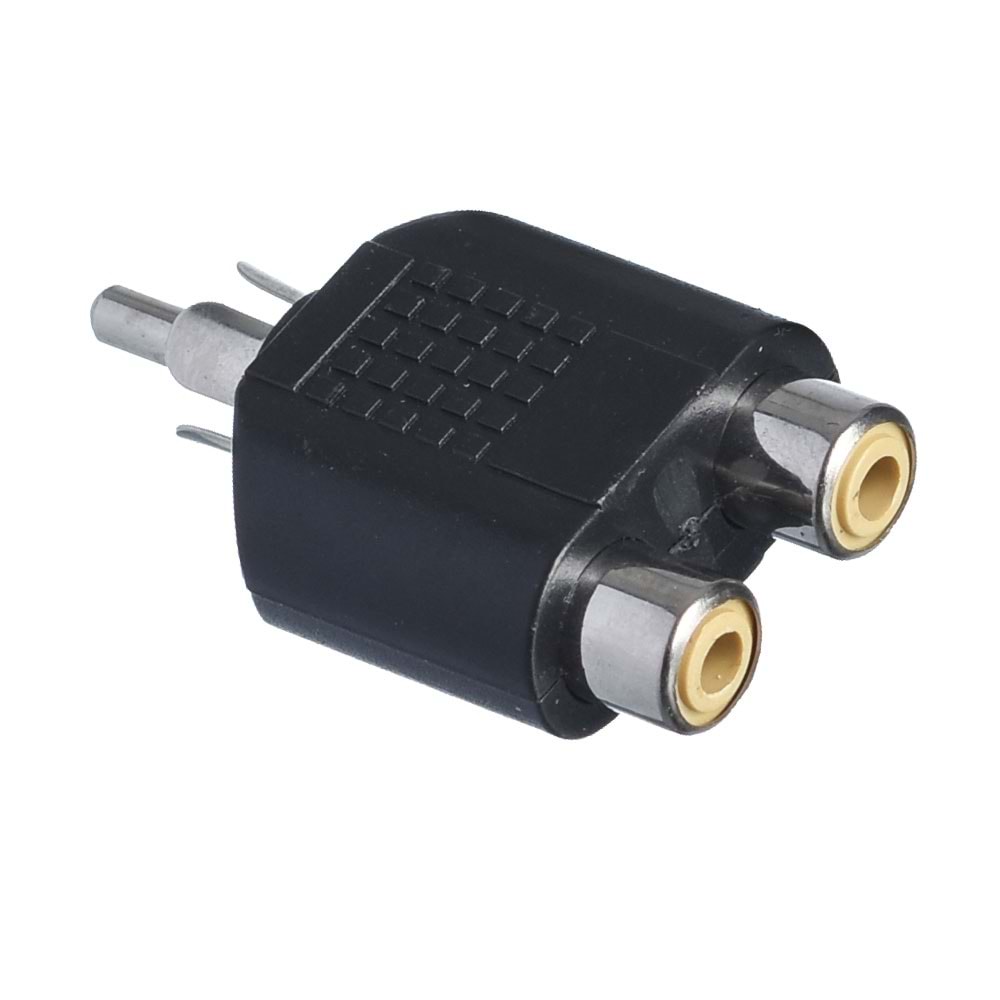 2 Rca Dişi-1 Rca ERKek Çevirici Jak JKF-036