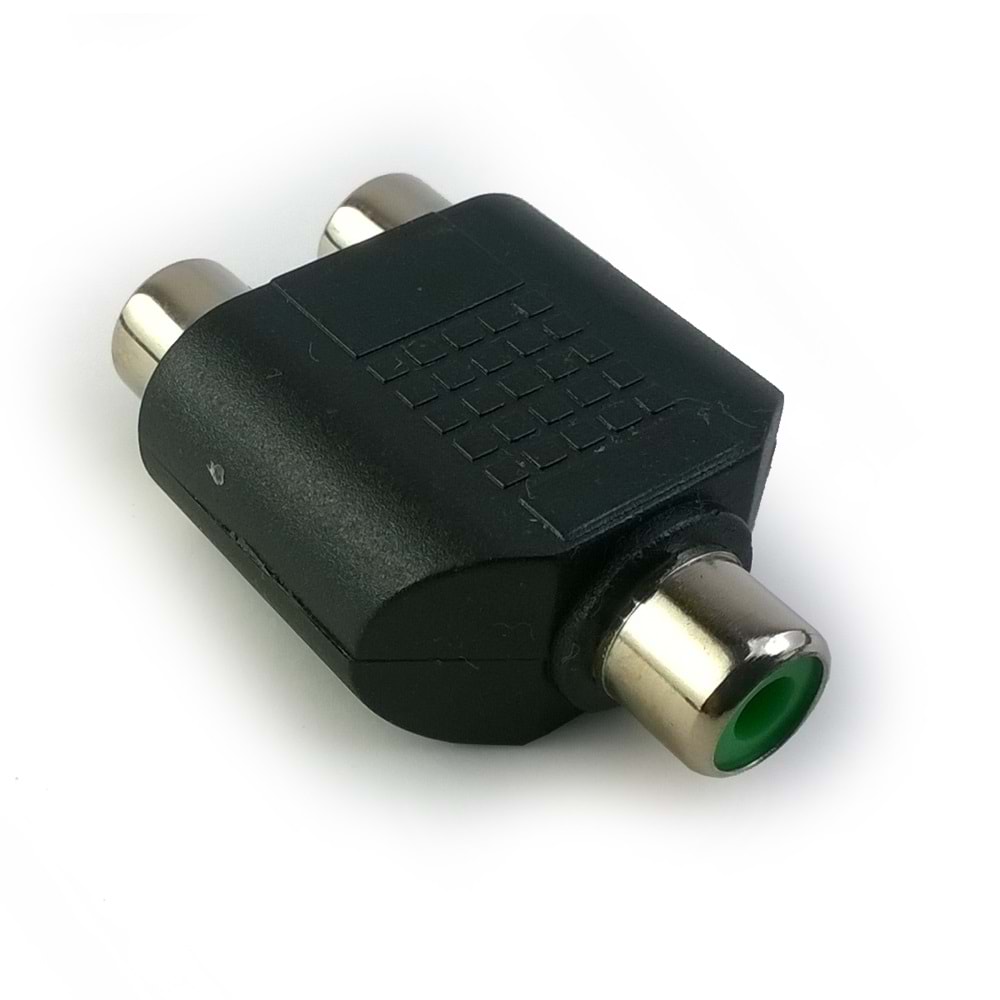 2 Rca Dişi-1 Rca Dişi Çevirici Jak JKF-083