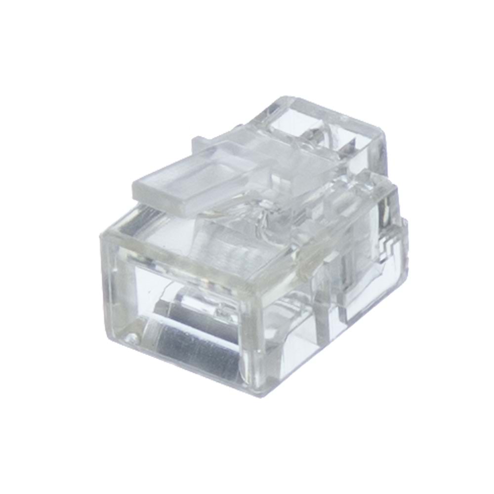 6P4C Telefon Plug Rj-11 (2 Li Telefon Jakı ) JKF-128