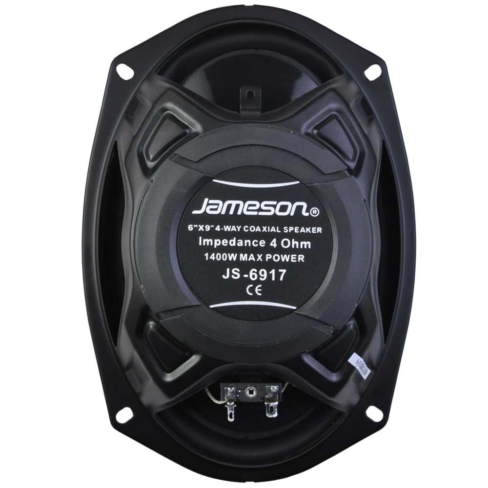 JAMESON 1400W 3 Yollu 6X9 Coaxial Oval Oto Hoparlör JS-6917