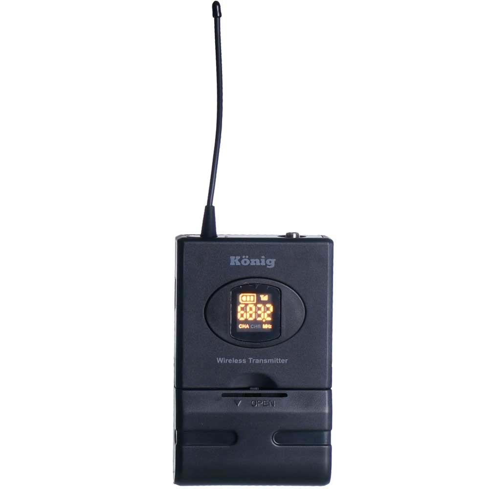 KONIG 1 Yaka Uhf Telsiz Mikrofon K-311 Y