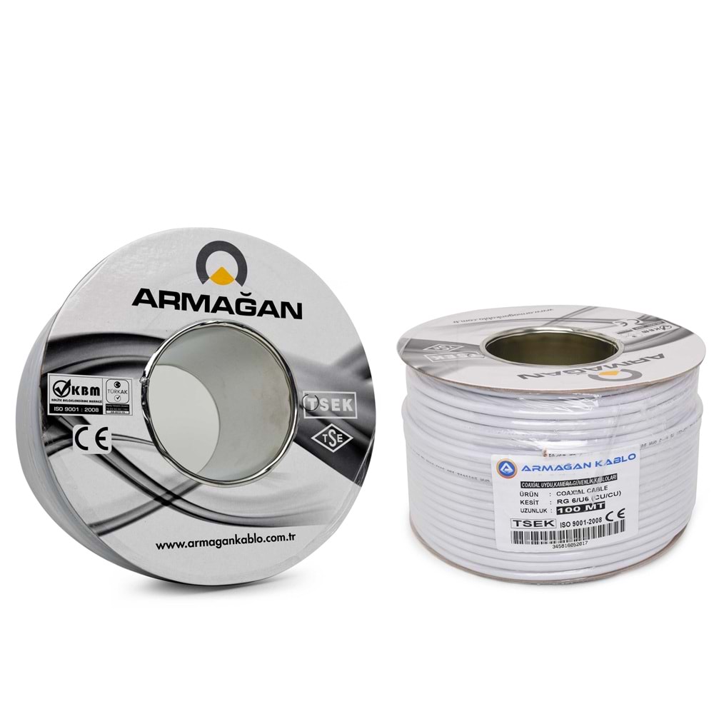ARMAĞAN Rg6-U4 Ccs 80 Tel Kablo KB-080-100