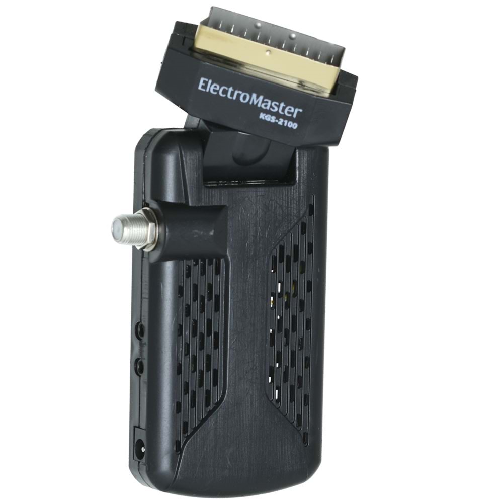 ELECTROMASTER Mini Scart SD Uydu Alıcısı KGS-2100