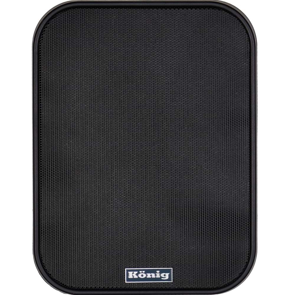 KONIG 13 Cm 200W 2 Yollu 100V Siyah Marine Sutun Hoparlör KSW-5TB