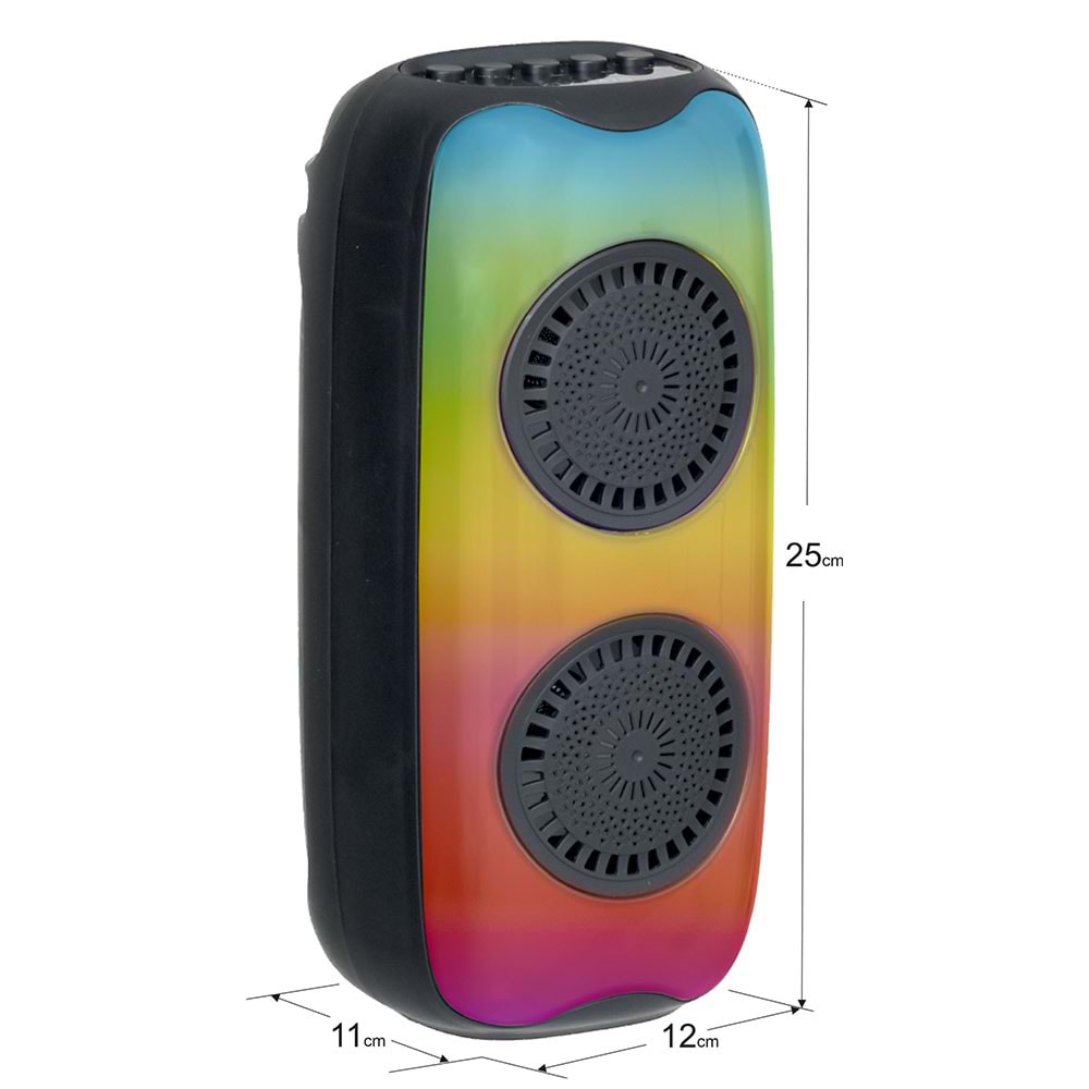 POLYGOLD Usb+Fm+Bt 3''X2 Cm Hoparlörlü Ses Sistemi KTX-1475