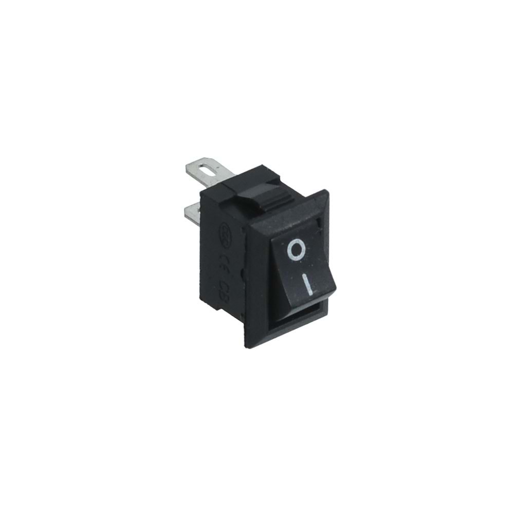 HIGHTEK Mini Işıksız Anahtar On Off 2P LDS125-B