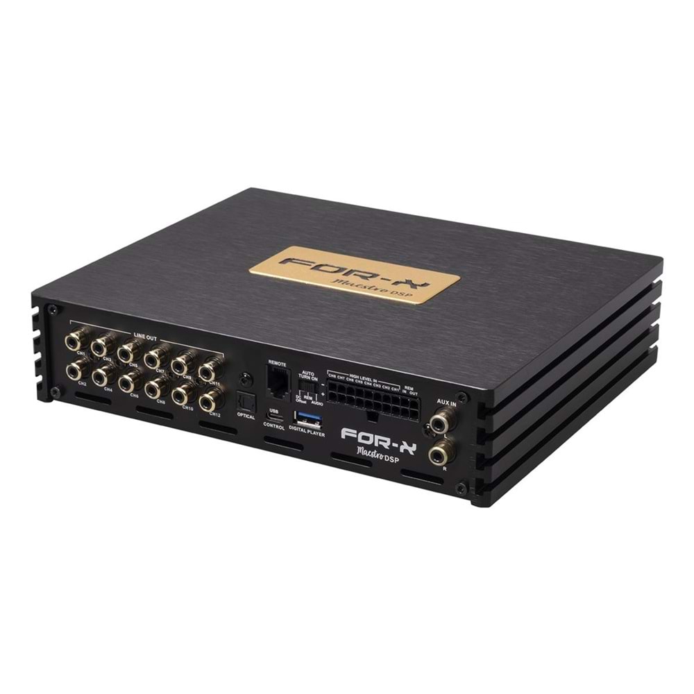 FOR-X DSP Ses İşlemcisi MAESTRO-812DSP DSD