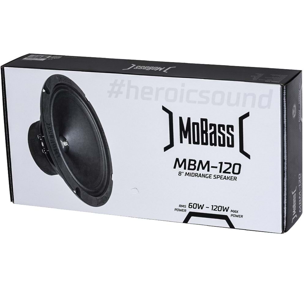 MOBASS 20 Cm 120W Midrange Hoparlör MBM-120