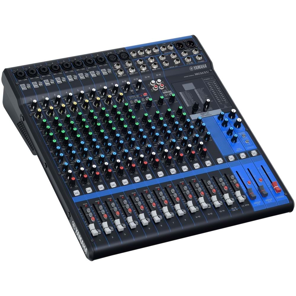 YAMAHA 16 Kanal Deck Mixer MG-16X