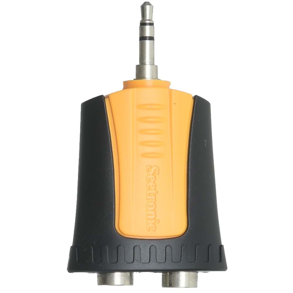 SEETRONIC 3,5 mm Stereo Erkek -2x3,5 mm Dişi Çevirici Jak MMJ3-2MJF