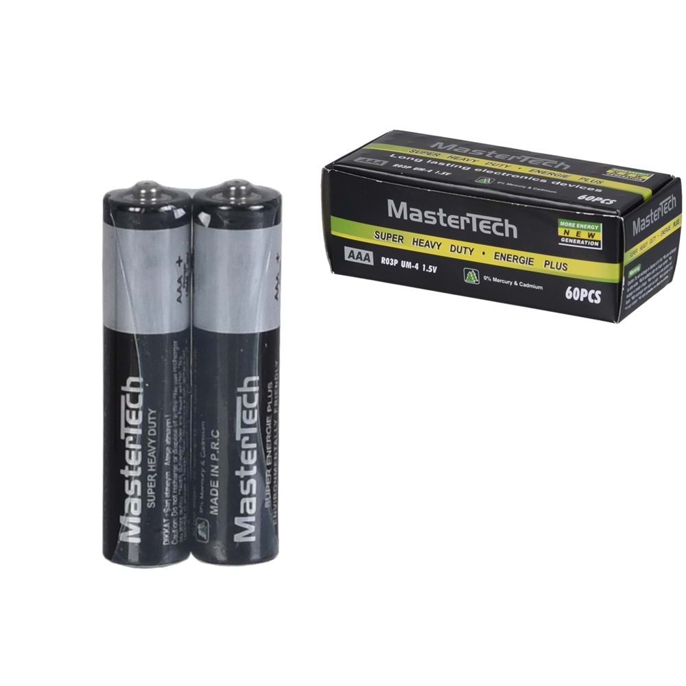 MASTERTECH AAA İnce Pil MT-R03P
