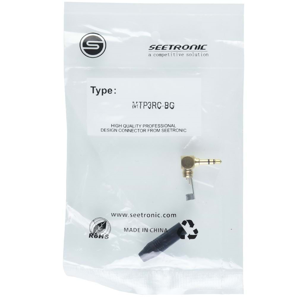 SEETRONIC 3,5 Mm Stero L Tipjak MTP3RC-BG