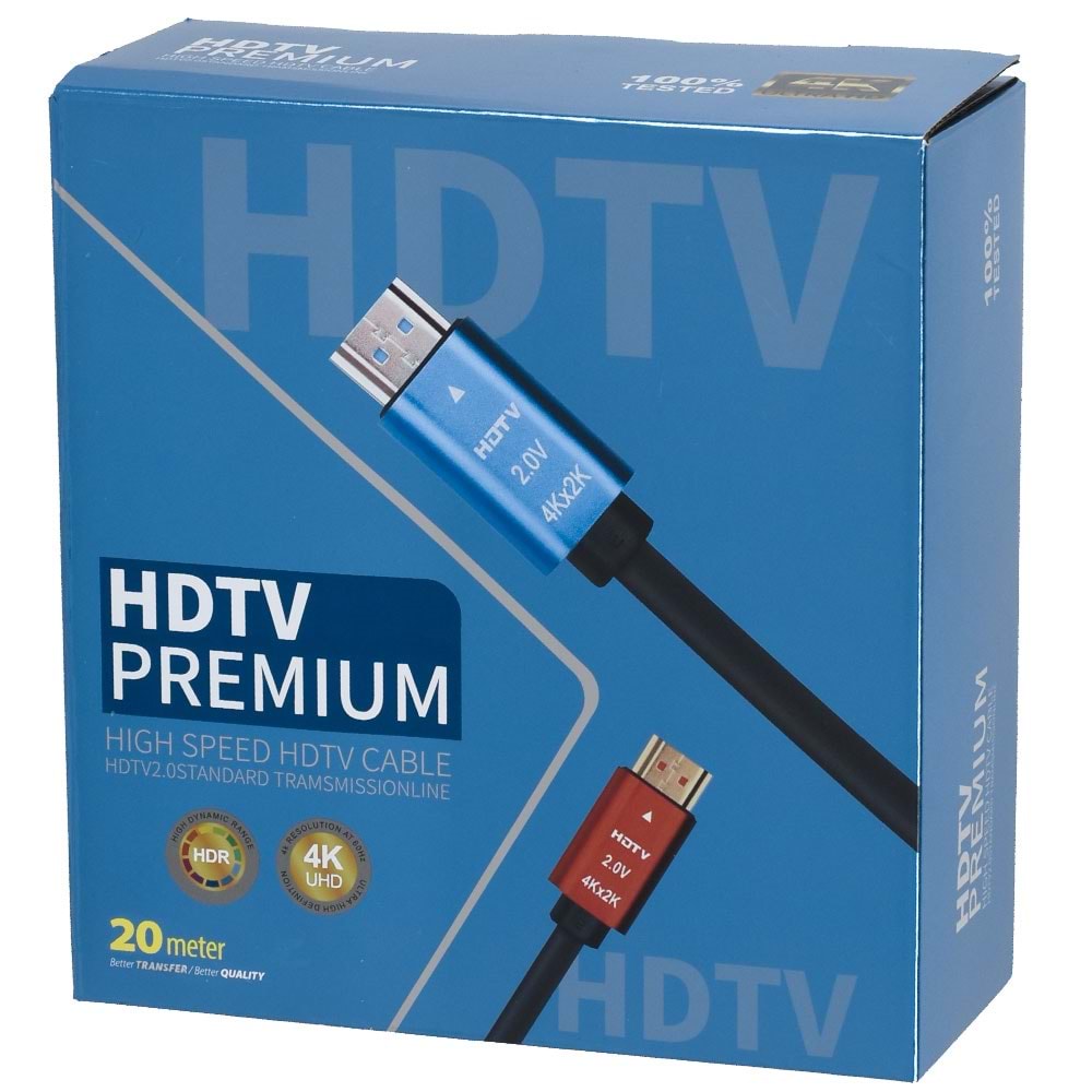 MUTE 20 Mt 4K Kutulu Hdmı Kablo MZ4K-20