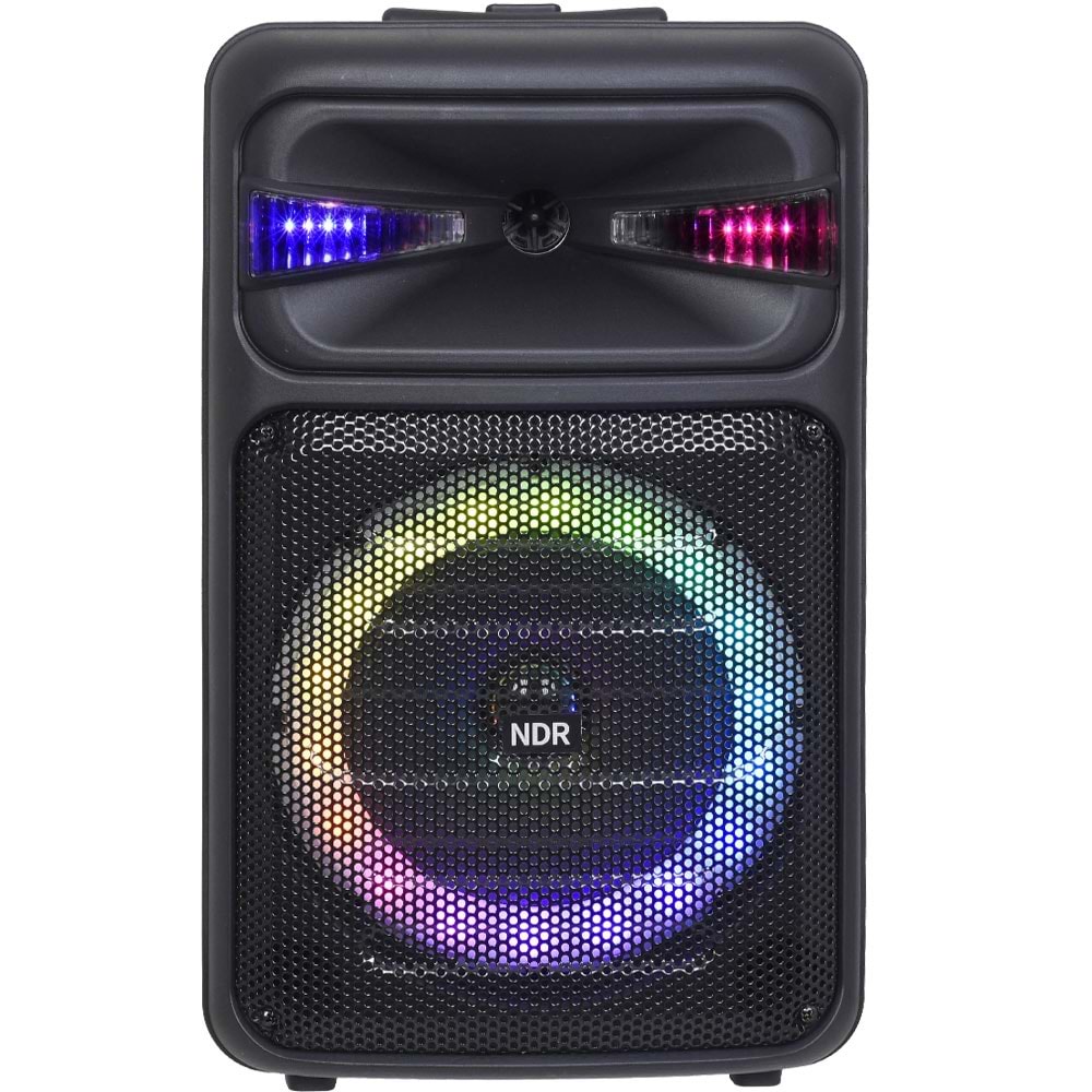 POLYGOLD Bluetooth ve USB Girişli 300W Portatif Hoparlörlü Ses Sistemi NDR-Q08