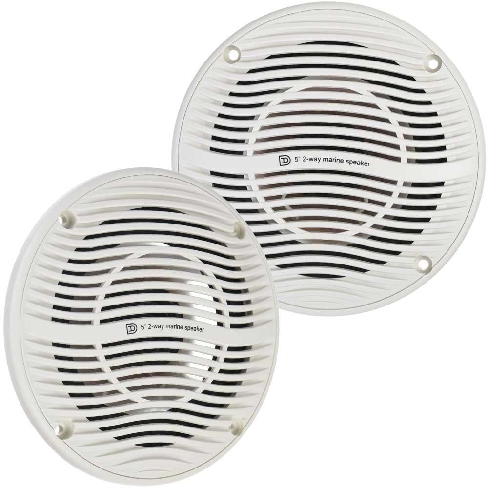 DENOX 5'' Neme ve Suya Dayanıklı 2 Yollu 8 Ohm 40 W Outdoor Hoparlör OCEAN-5