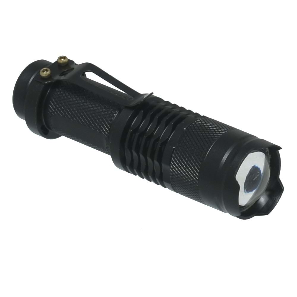 ONELİGHT Şarj Cihazlı Metal El Feneri OL-608 B