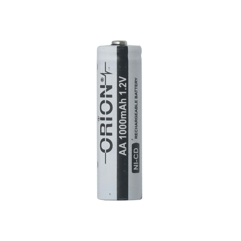 ORİON 1000 Mah 1,2V AA Başlıklı Şarjlı Kalem Pil OR-1000