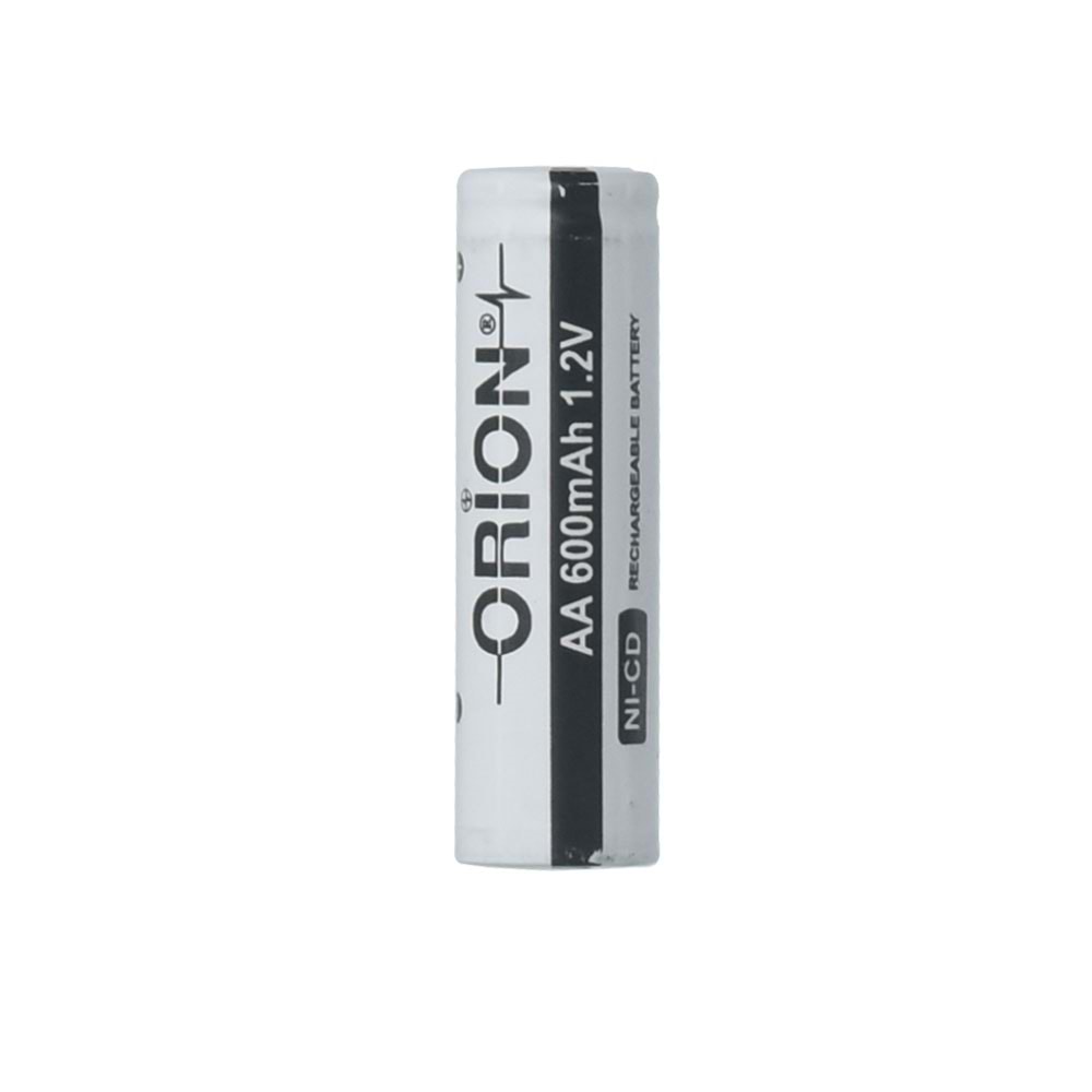 ORİON 600 Mah 1,2V AA Başsız Şarjlı Kalem Pil OR-600