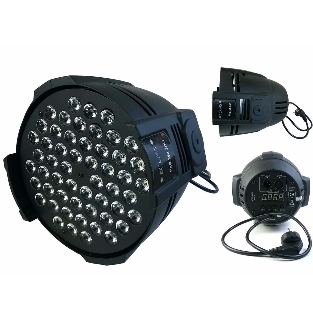 ECLIPS Power Led 54X3W Rgbw PAR-354