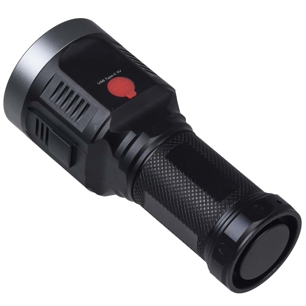 POWERDEX 40W Şarjlı Profesyonel Avcı Tüfek Feneri PD-12000