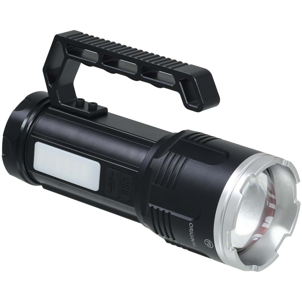 POWERDEX 60W Şarjlı Profesyonel Zoomlu Avcı Tüfek Feneri PD-14700