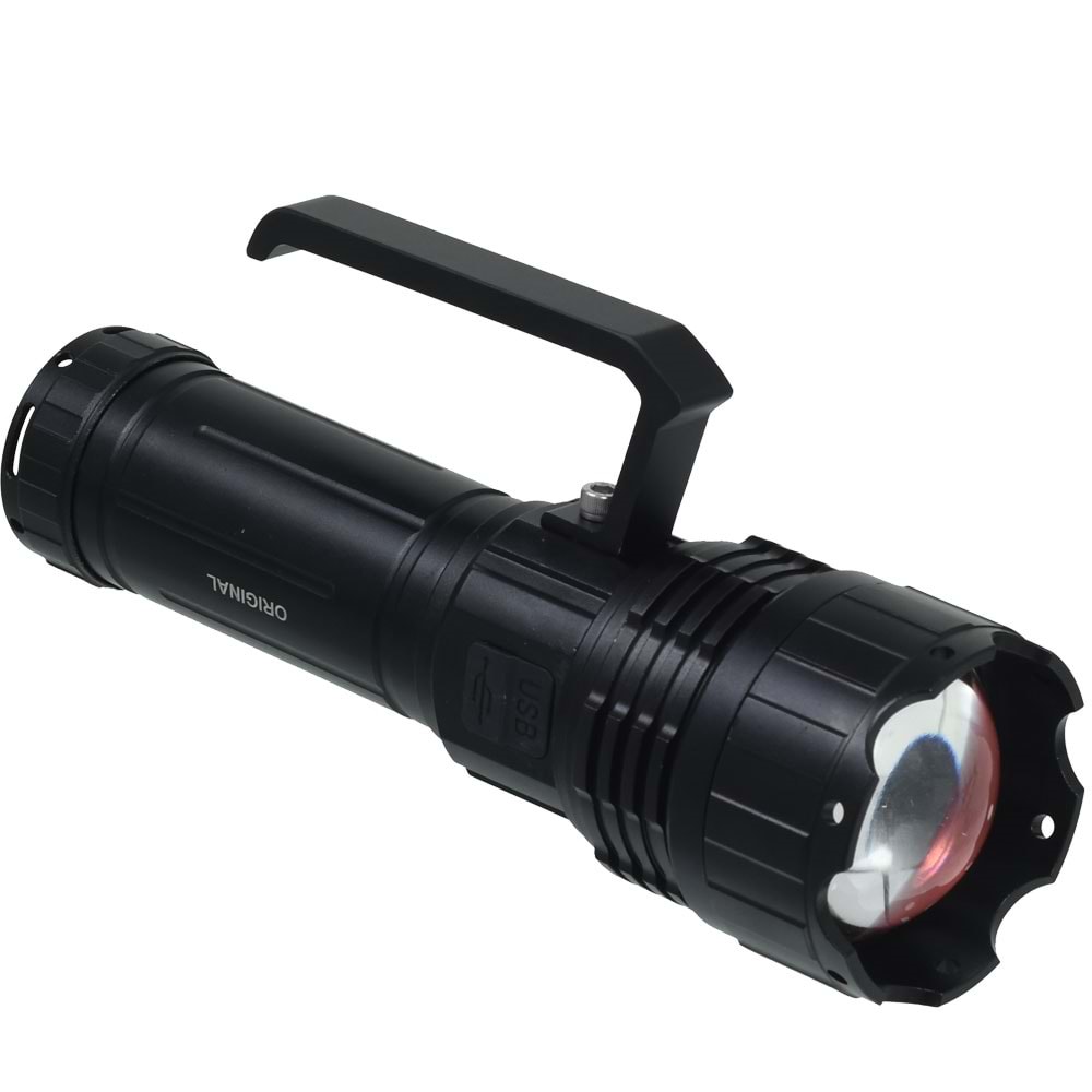 POWERDEX 90W Şarjlı Profesyonel Avcı Tüfek Feneri PD-16000