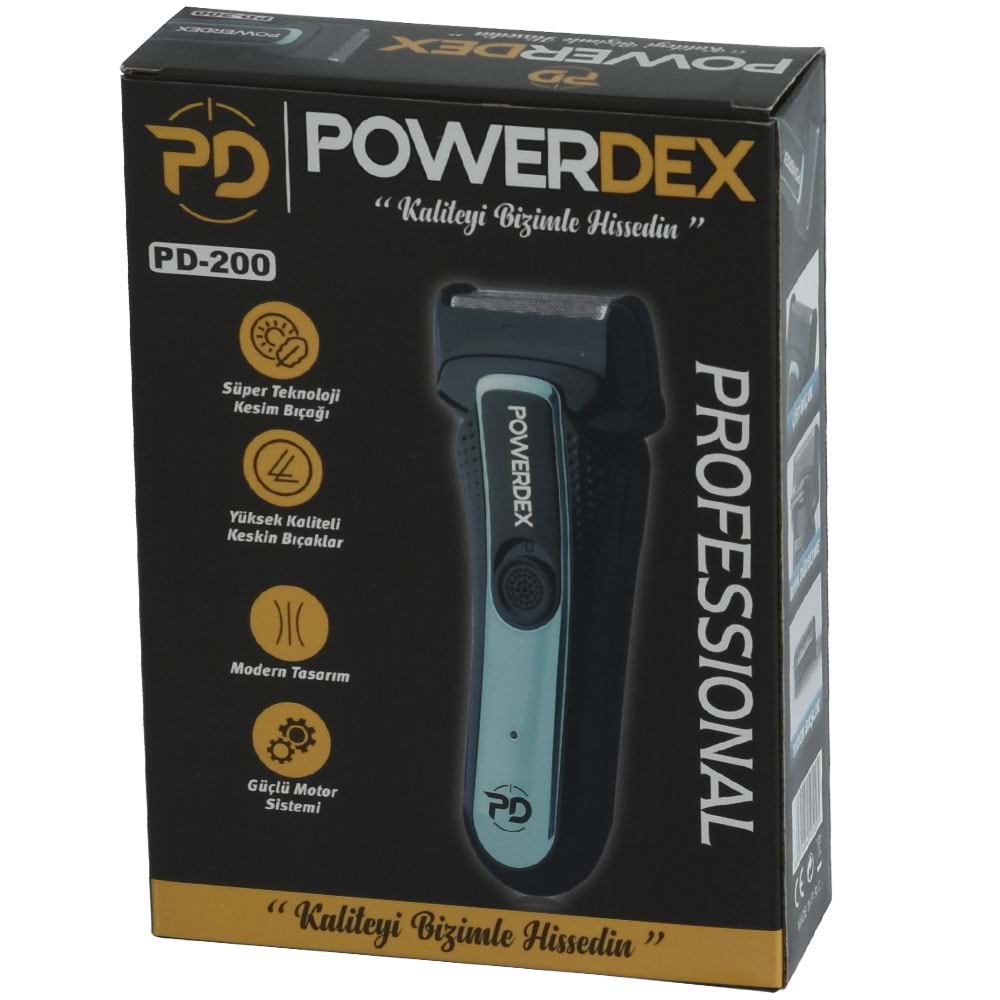 POWERDEX Şarjlı Sakal Traş Makinesi PD-200