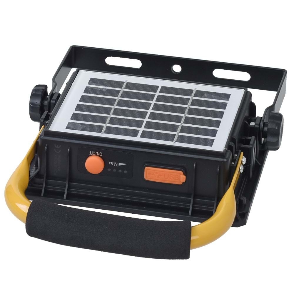 POWERDEX 10W Radyolu Solar Şarjlı Projektör Set PD-7070