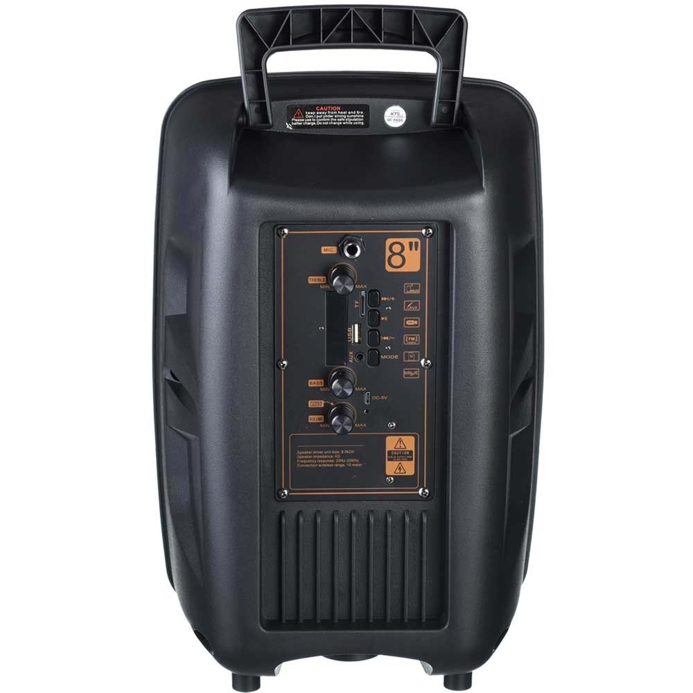 POLYGOLD Bluetooth ve USB Girişli 20 Cm Hoparlörlü Ses Sistemi PG-1425 (KTS-1175)